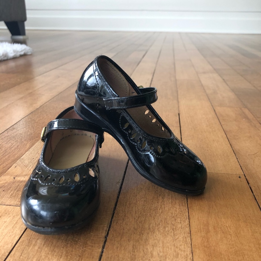 Vintage Toddler Girl Dress Shoes, approx size 6